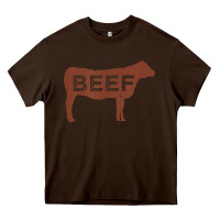 Beef T Shirt, Beef Cattle Shirt Heavy Core Tee | Teevron
