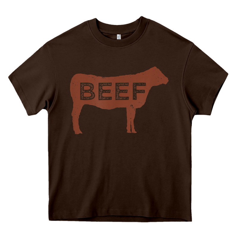 Beef T Shirt, Beef Cattle Shirt Heavy Core Tee by linhVisuals | Teevron