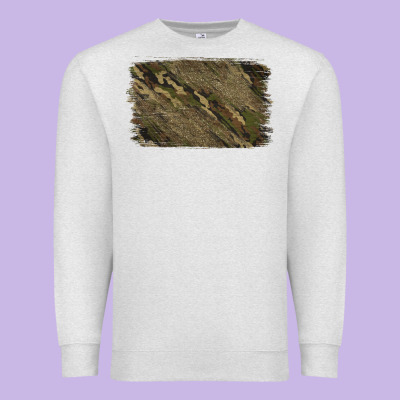 Camouflage Glitter Background Premium Sweatshirt Designed By Jasminsmagicworld