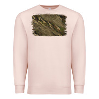 Pale Pink Camouflage Glitter Background Premium Sweatshirt - Jasminsmagicworld