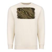 Sandshell Camouflage Glitter Background Premium Sweatshirt - Jasminsmagicworld