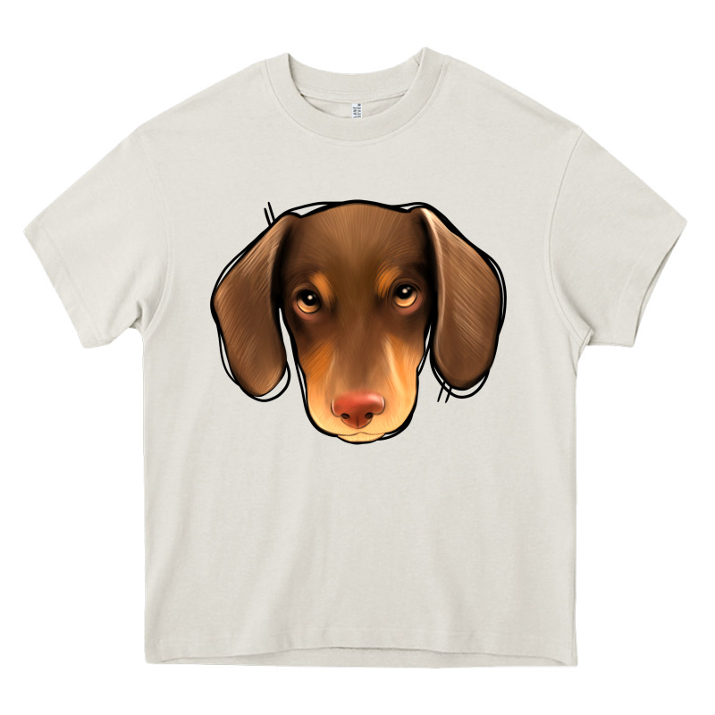 Dachshund Heavy Core Tee by Jasminsmagicworld | Teevron