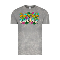 Cloud Rock Summer Break Vintage Tee - CowhideDigitalArt