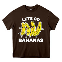 Lets Go Bananas Shirt  Funny Fruit Pun Shirt  Banana T Shirt Heavy Core Tee | Teevron