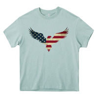 Arona bald eagle  america Heavy Core Tee - linhVisuals