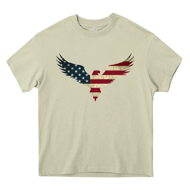 Bald Eagle  America Heavy Core Tee by linhVisuals | Teevron