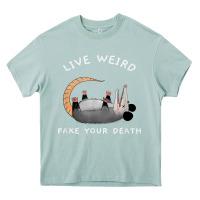 Arona funny opossum possum tee live weird fake your death t shirt Heavy Core Tee - linhVisuals