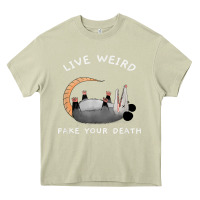 Mossy funny opossum possum tee live weird fake your death t shirt Heavy Core Tee - linhVisuals