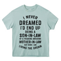 Arona mens i never dreamed i'd end up being a son in law funny gift t shirt Heavy Core Tee - linhVisuals