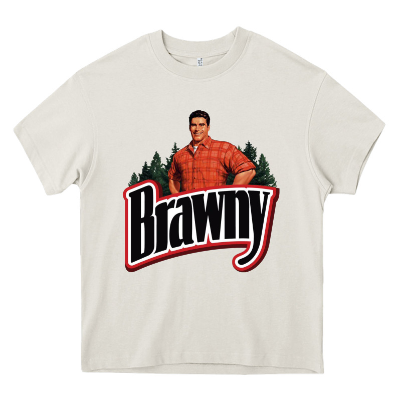Brawny Paper Towel Guy Heavy Core Tee by linhVisuals | Teevron