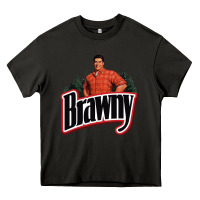 Asphalt brawny paper towel guy Heavy Core Tee - linhVisuals