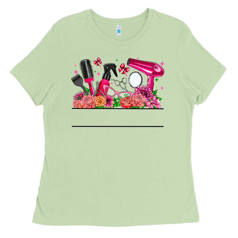 Hair Stylist Your Textt Ladies Tee by CowhideDigitalArt | Teevron