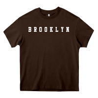 Chocolate Brown brooklyn [tb] Heavy Core Tee - linhVisuals