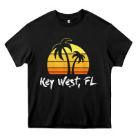 Retro Key West T Shirt Florida Beach Shirt Heavy Core Tee | Teevron