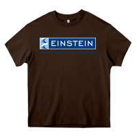 Chocolate Brown albert einstein college of medicine Heavy Core Tee - linhVisuals