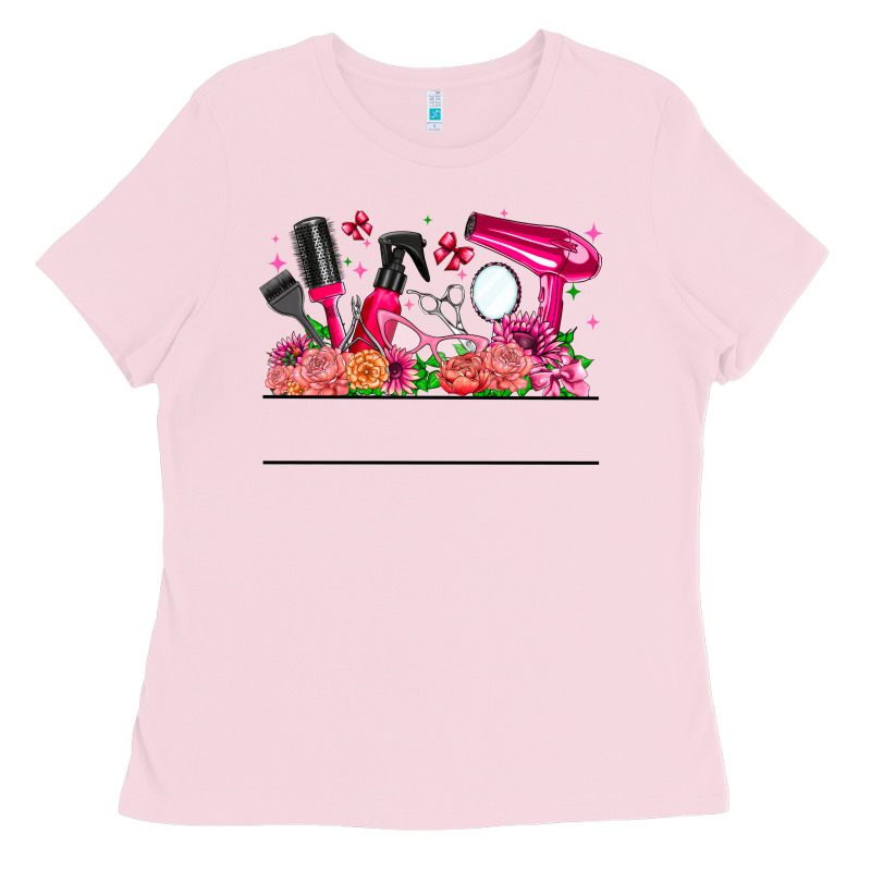 Hair Stylist Your Textt Ladies Tee by CowhideDigitalArt | Teevron
