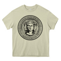 Mossy city college of new york seal Heavy Core Tee - linhVisuals