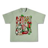 Oil Green Mini Elf Urban Heavy Tee - CowhideDigitalArt