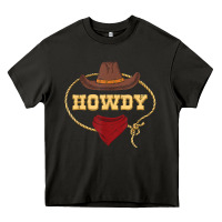 Asphalt howdy shirt western rodeo country cowboy texan t shirt Heavy Core Tee - linhVisuals