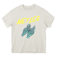 Cream wetleg merch Heavy Core Tee - linhVisuals