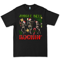 Black Jingle Bell Rockin' Premium Tee - BundleAndBundleShop