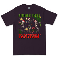 Plum Jingle Bell Rockin' Premium Tee - BundleAndBundleShop