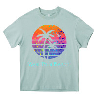 Arona west palm beach tropical t shirt for family vacations Heavy Core Tee - linhVisuals