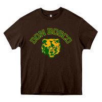Chocolate Brown don bosco premium t shirt Heavy Core Tee - linhVisuals