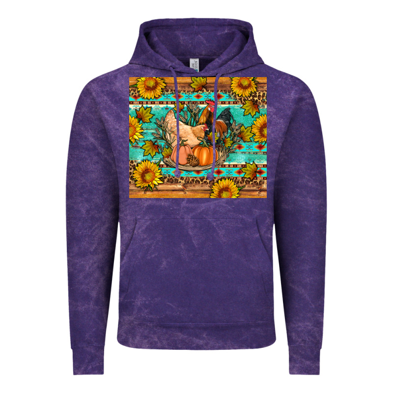 Fall Coop Animals Pumpkin Vintage Hoodie by Artiststas | Teevron
