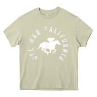 Mossy del mar california horse racing t shirt Heavy Core Tee - linhVisuals