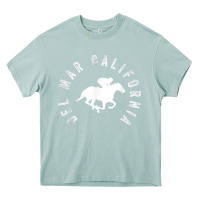 Arona del mar california horse racing t shirt Heavy Core Tee - linhVisuals