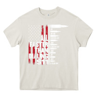 Cream all faster than dialing 911 american flag gun lover for men t shirt Heavy Core Tee - linhVisuals