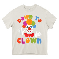 Cream down to clown funny circus tank top Heavy Core Tee - linhVisuals