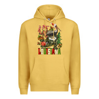 Antique Gold Christmas Louisiana Premium Hoodie - BarkalooDesign
