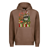 Chestnut Christmas Louisiana Premium Hoodie - BarkalooDesign