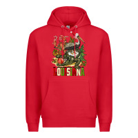 Red Christmas Louisiana Premium Hoodie - BarkalooDesign