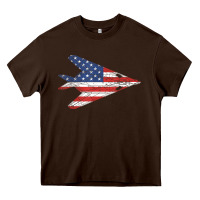 F 117 Stealth Nighthawk Aircraft American Flag F117 T Shirt Heavy Core Tee | Teevron