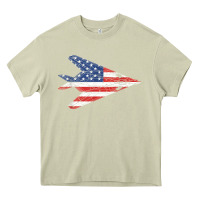 Mossy f 117 stealth nighthawk aircraft american flag f117 t shirt Heavy Core Tee - linhVisuals