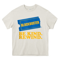 Cream blockbuster be kind rewind tank top Heavy Core Tee - linhVisuals