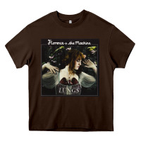 Chocolate Brown #florence the machine (2) Heavy Core Tee - linhVisuals