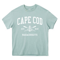 Arona cape cod ma vintage crossed oars & boat anchor sports sweatshirt Heavy Core Tee - linhVisuals