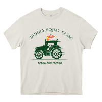 Diddly Squat Farm Green, Tractor Tee For Farmer T Shirt Heavy Core Tee | Teevron