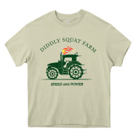 Mossy diddly squat farm green, tractor tee for farmer t shirt Heavy Core Tee - linhVisuals