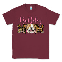 Burgundy Bulldog Mom Classic Tee - Jasminsmagicworld
