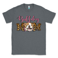 Charcoal Heather Bulldog Mom Classic Tee - Jasminsmagicworld