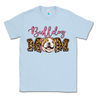 Dusty Blue Bulldog Mom Classic Tee - Jasminsmagicworld
