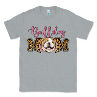 Heather Grey Bulldog Mom Classic Tee - Jasminsmagicworld
