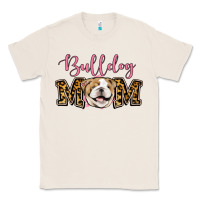 Natural Bulldog Mom Classic Tee - Jasminsmagicworld