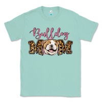 Seafoam Bulldog Mom Classic Tee - Jasminsmagicworld