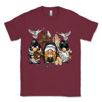 Burgundy pastor nun religious gnome Classic Tee - BarkalooDesign